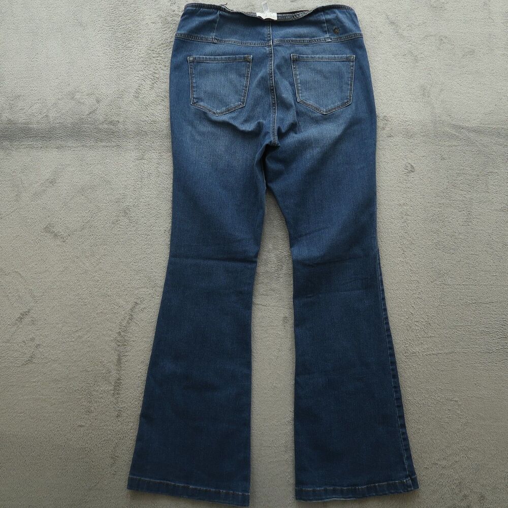Sofia By: Sofia Vergara Jeans Women's Size 12 High-Rise Melisa Flare 34" Inseam - Picture 12 of 16